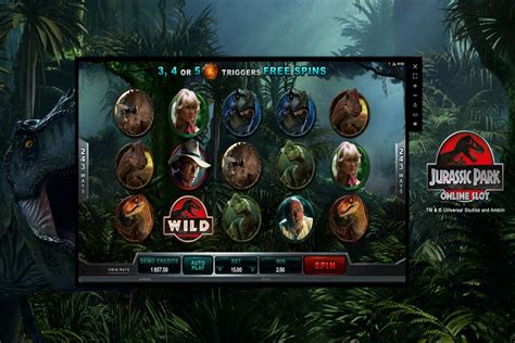 Jurassic Park Slots Game Guide & Video Preview on .